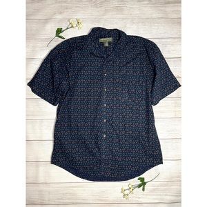 Generra Short Sleeve Button Down Shirt